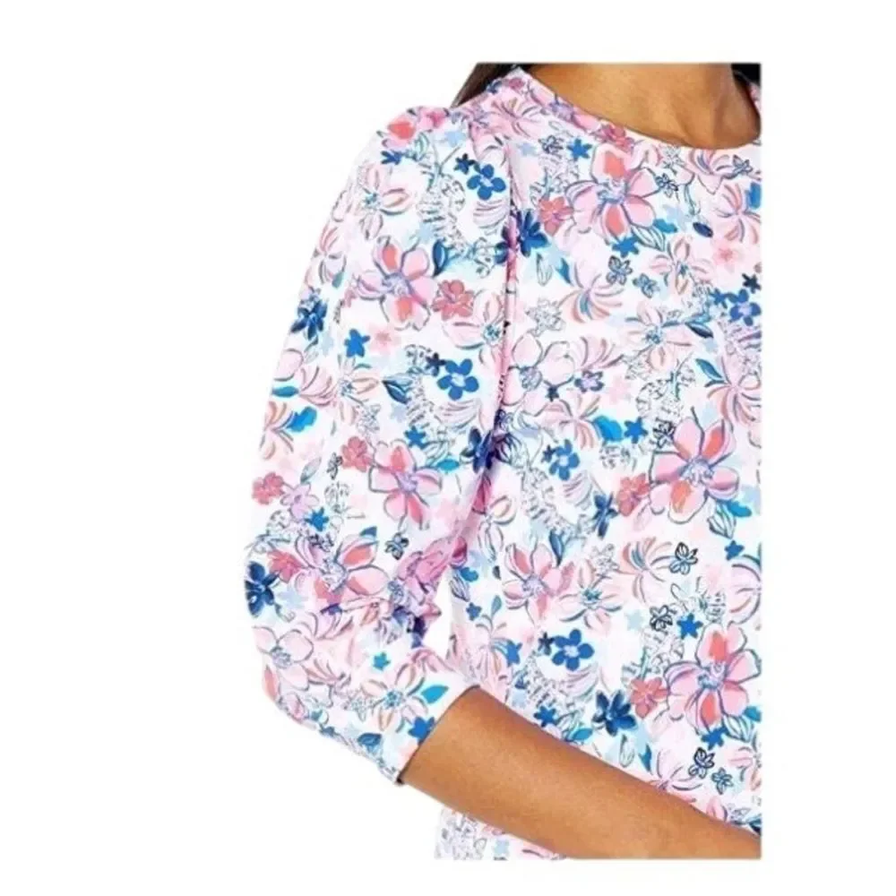 Lilly Pulitzer Women's Corden Sweatshirt sz Small in Party Like A Lobster